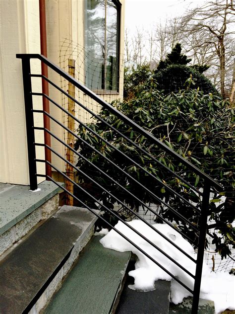 outdoor metal railings